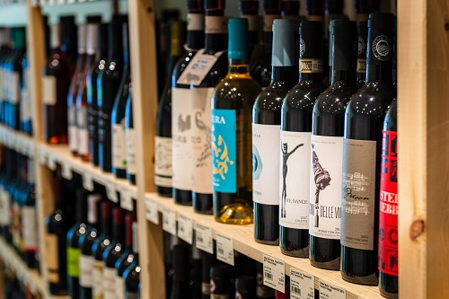 Weinregal unverpackt Husum